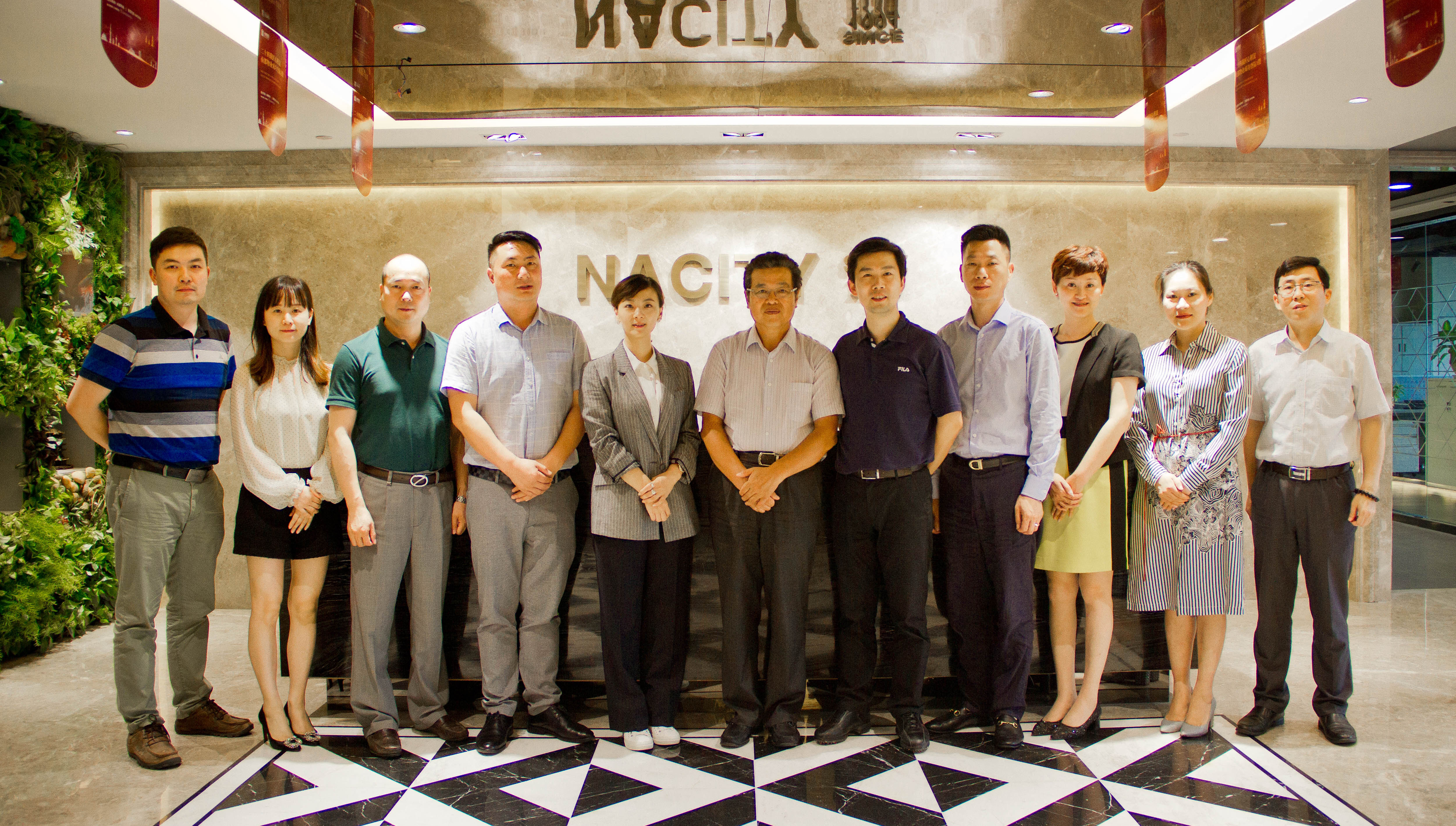 聚焦专业|中国物业管理协会沈建忠会长莅临欧博游戏物业指导调研