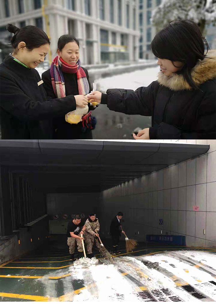 时刻待命，夙夜抗雪 |雪天里，物业人的48小时，也许你还未曾留意....